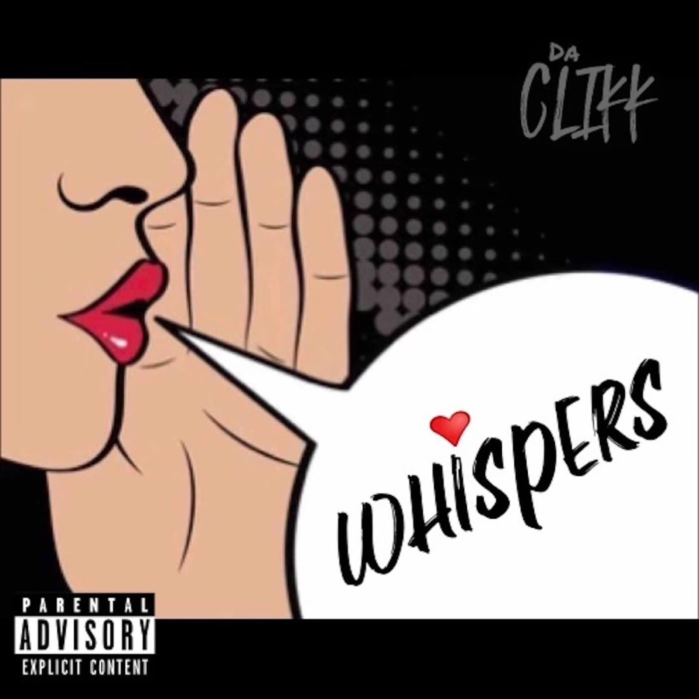Cover artwork for Whispers by DACLIKK